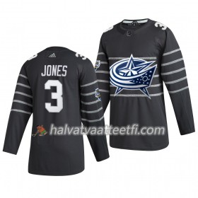 Miesten NHL Columbus Blue Jackets Pelipaita Seth Jones 3 Harmaa 2020 NHL All-Star Adidas Authentic